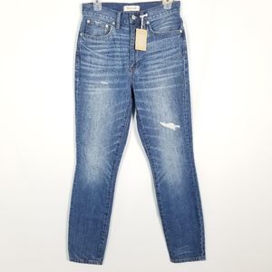 Madewell Rigid High-Rise Skinny Jeans NWT